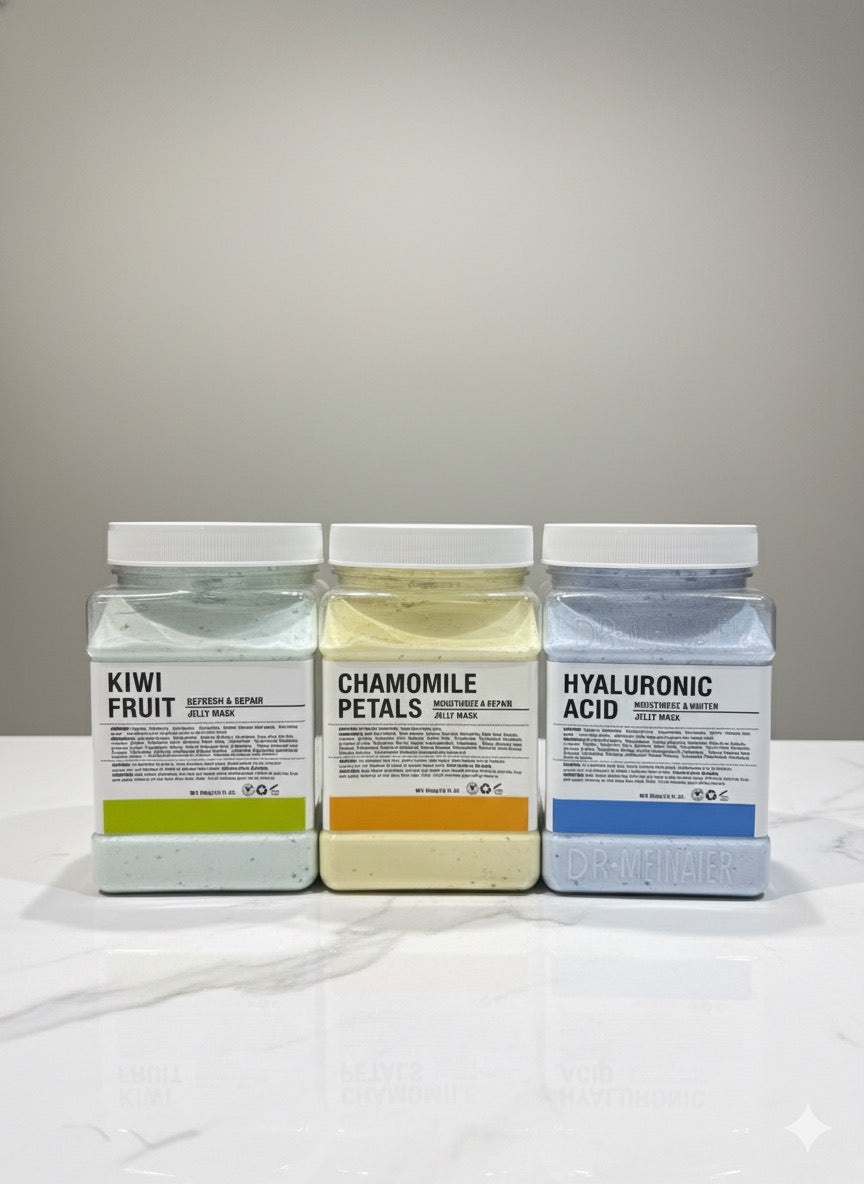 Premium Professional Korena Jelly Face Masks – 650g Salon Pack (Multiple Variants)