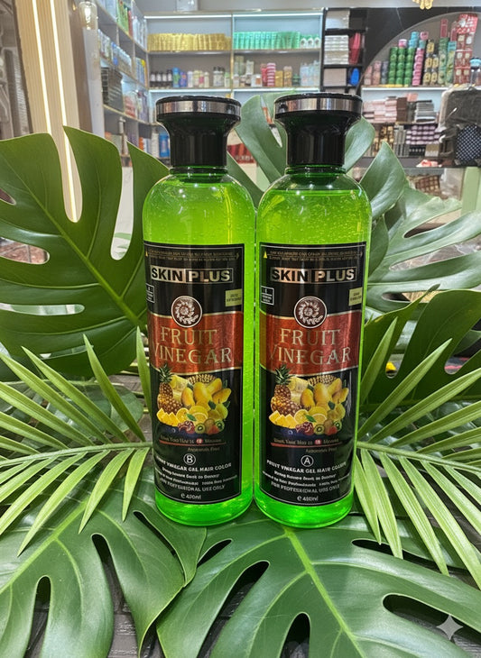 NEW SKINPLUS GEL HAIR COLOR - Fruit Vinegar HAIR AND BEARD COLOR - DO NOT TOUCHES THE SCALP