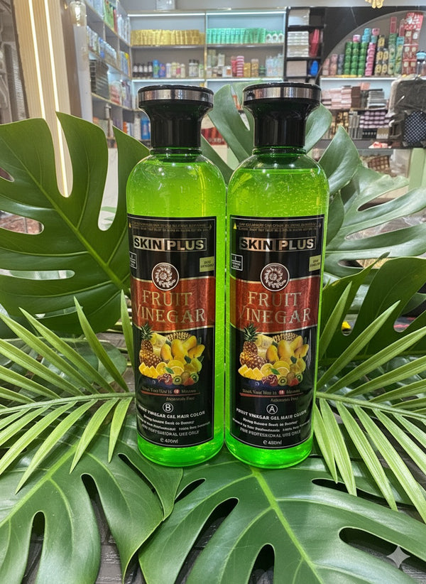 NEW SKINPLUS GEL HAIR COLOR - Fruit Vinegar HAIR AND BEARD COLOR - DO NOT TOUCHES THE SCALP